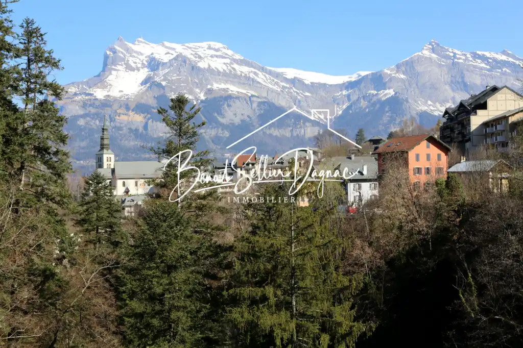Vue de Saint Gervais les Bains