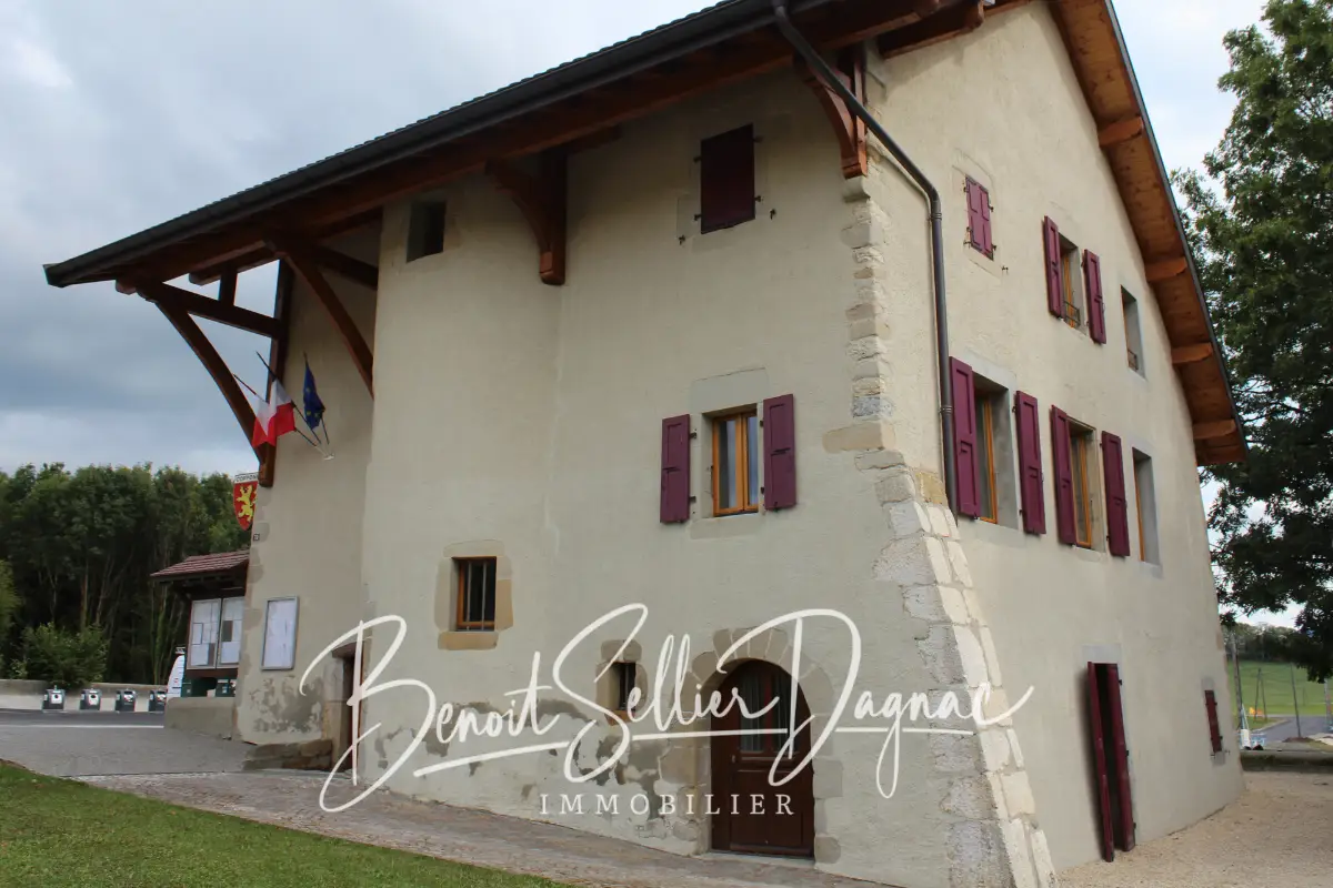 Prix au m2 à Copponexen 2025 – Vue du village