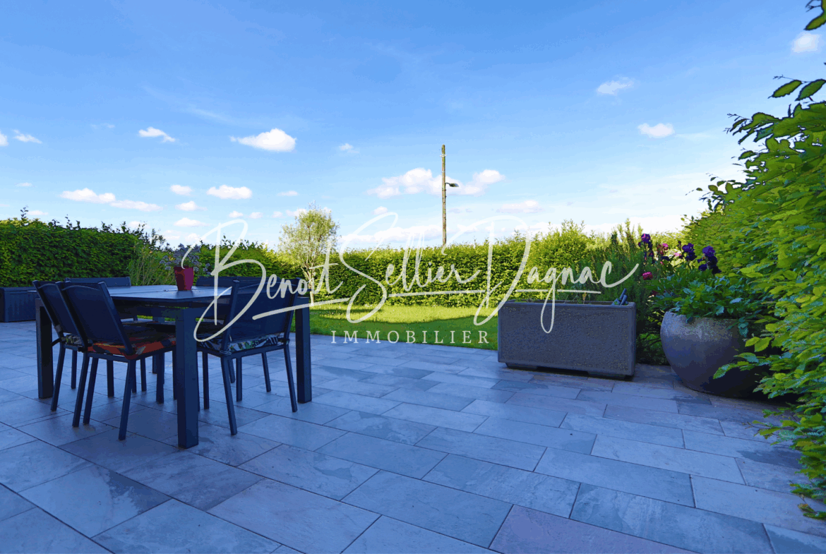 ppartement 5 pièces Annecy - terrasse et jardin privatif vue dégagée